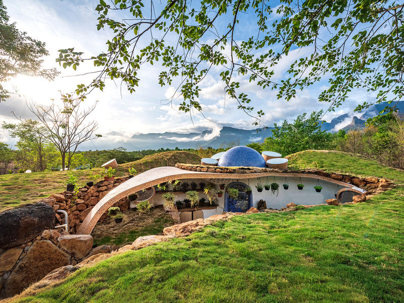 AsanjA Titaly (India’s first earth sheltered home)