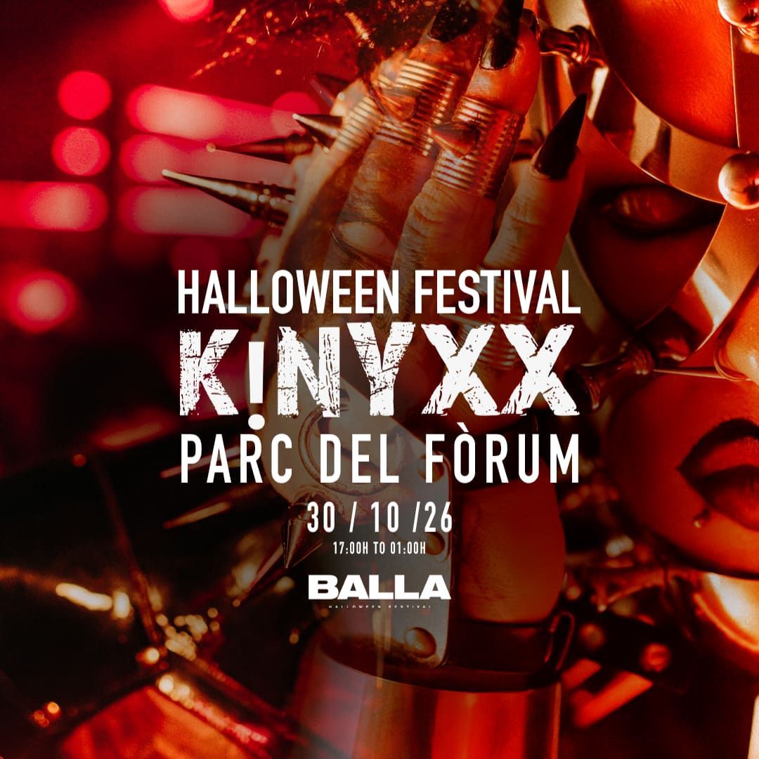 KINYXX Open Air Halloween: Música i Disfresses al Parc del Fòrum