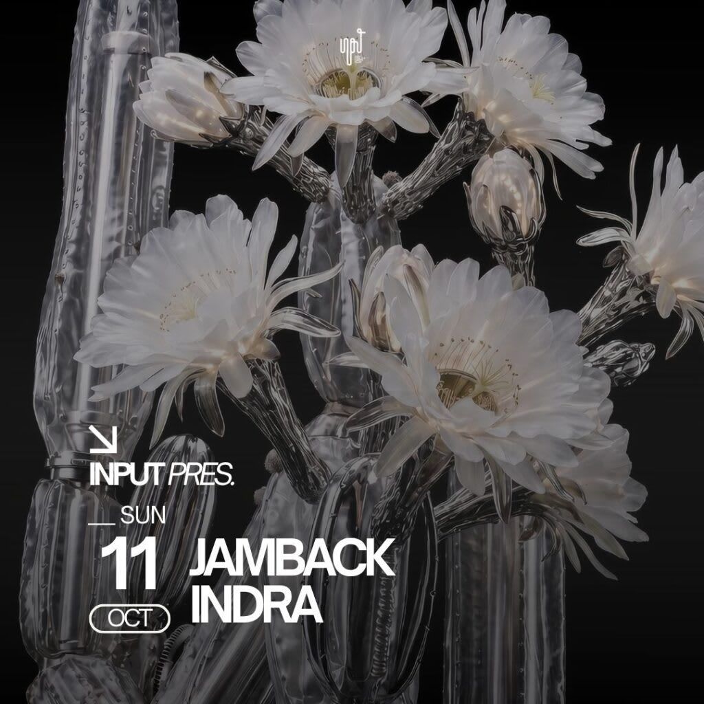 Jamback y Indra Traferri en INPUT High Fidelity
