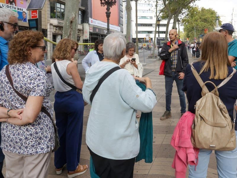 Ruta de las floristas de La Rambla