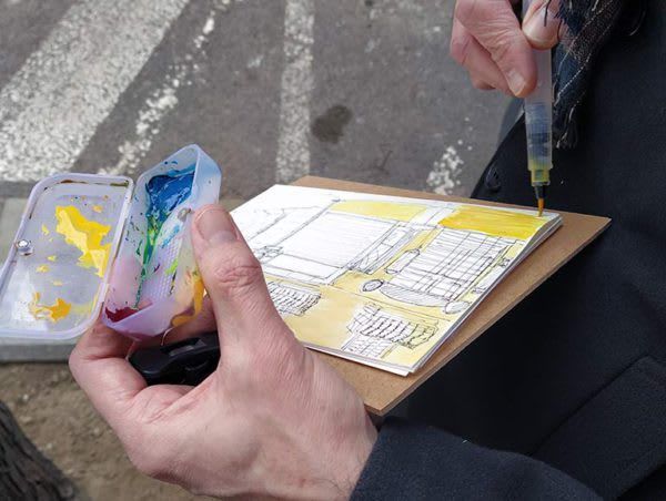 Taller de Dibujo y Acuarela en Sant Andreu