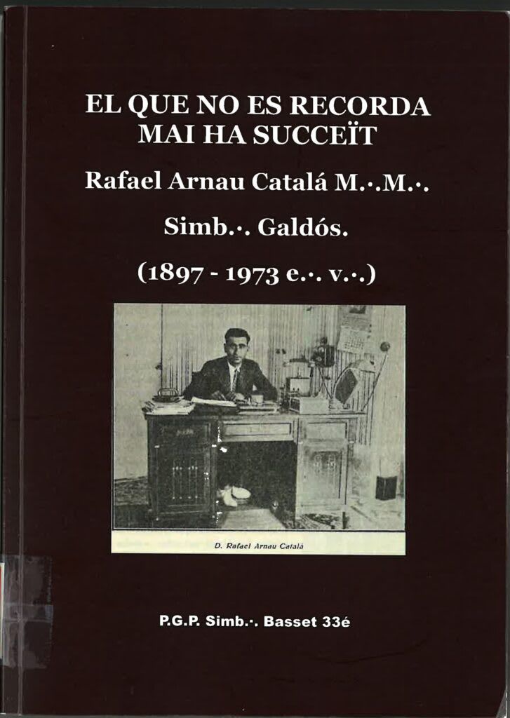 Presentació editorial “El que no es recorda mai ha succeït"