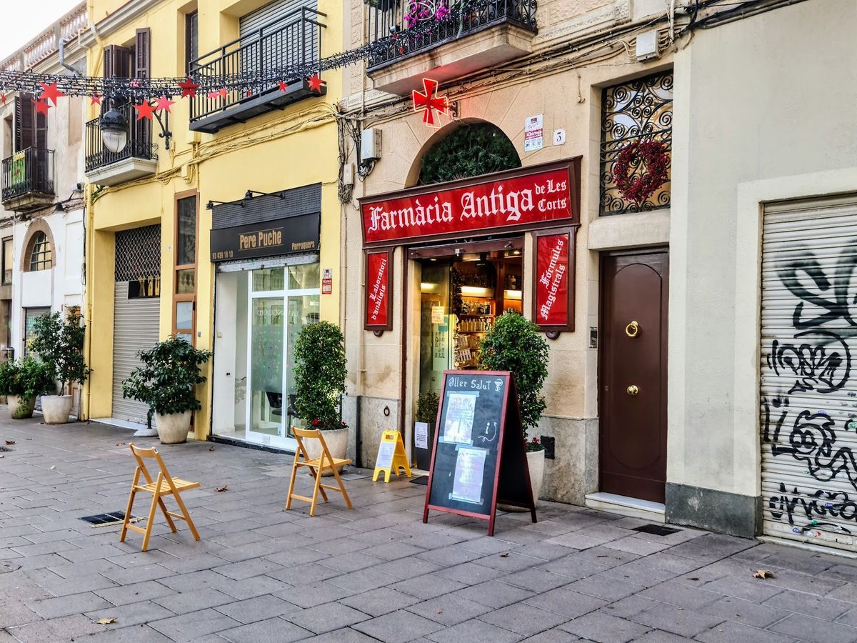 FARMÀCIA ANTIGA DE LES CORTS 1