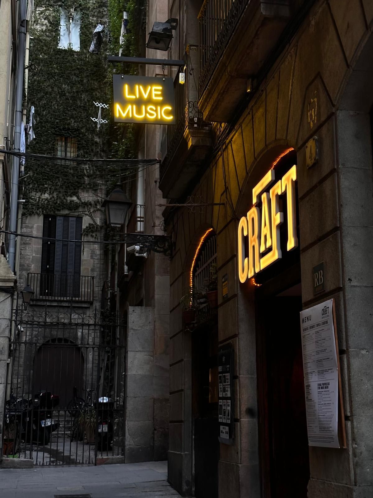 Bar Musical Craft Barcelona 1