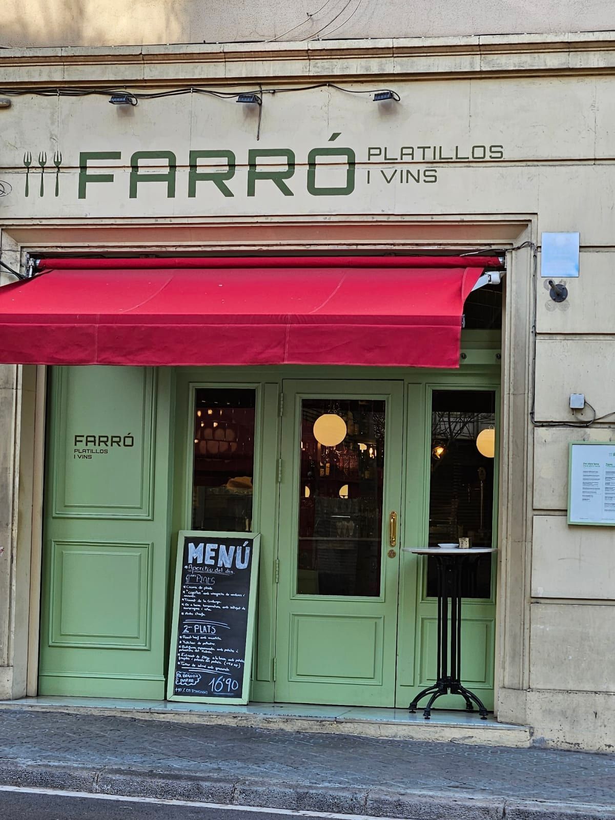 El Farró a través del carrer Saragossa 3