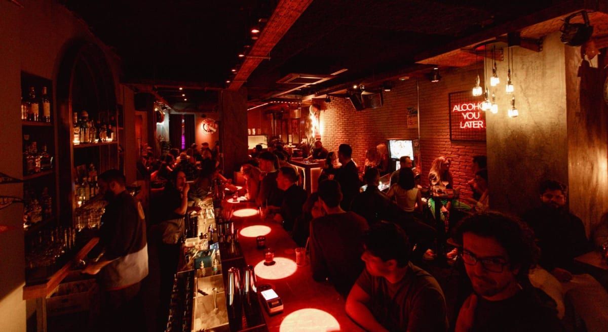 Motor Oil Cocktail Garage
