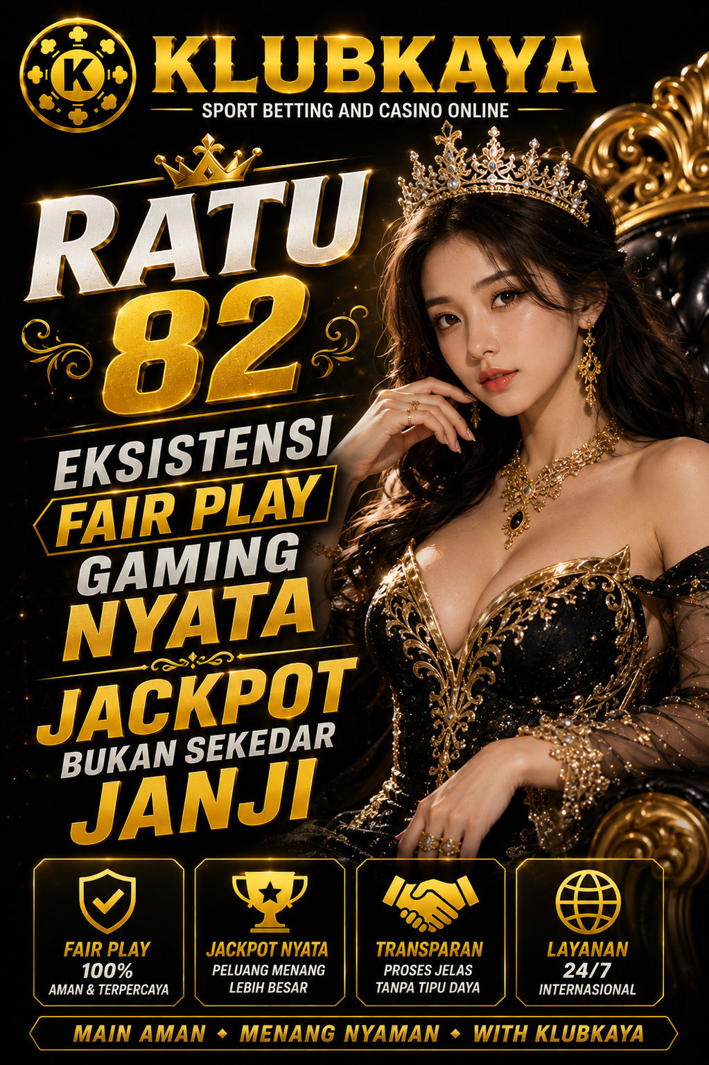 RATU82 女 Eksistensi Fair Play Gaming Nyata Jackpot Bukan Sekedar Janji