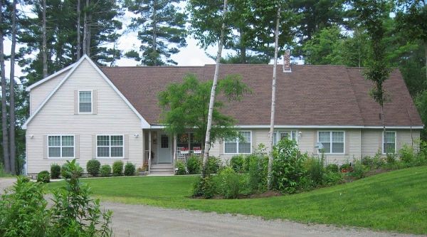 Winthrop attached garage cape central Maine new home modular ranch in Maine by Brookewood Builders, 747 Western Ave, Manchester, ME 04351 Custom