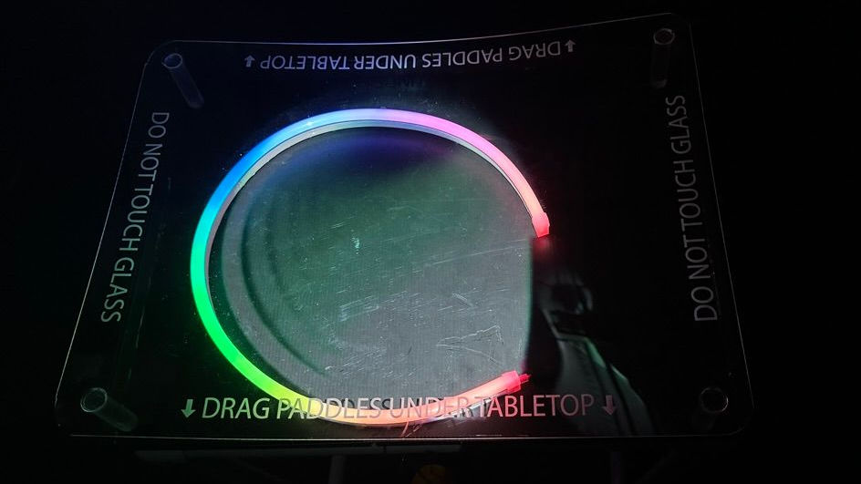 light table ripples