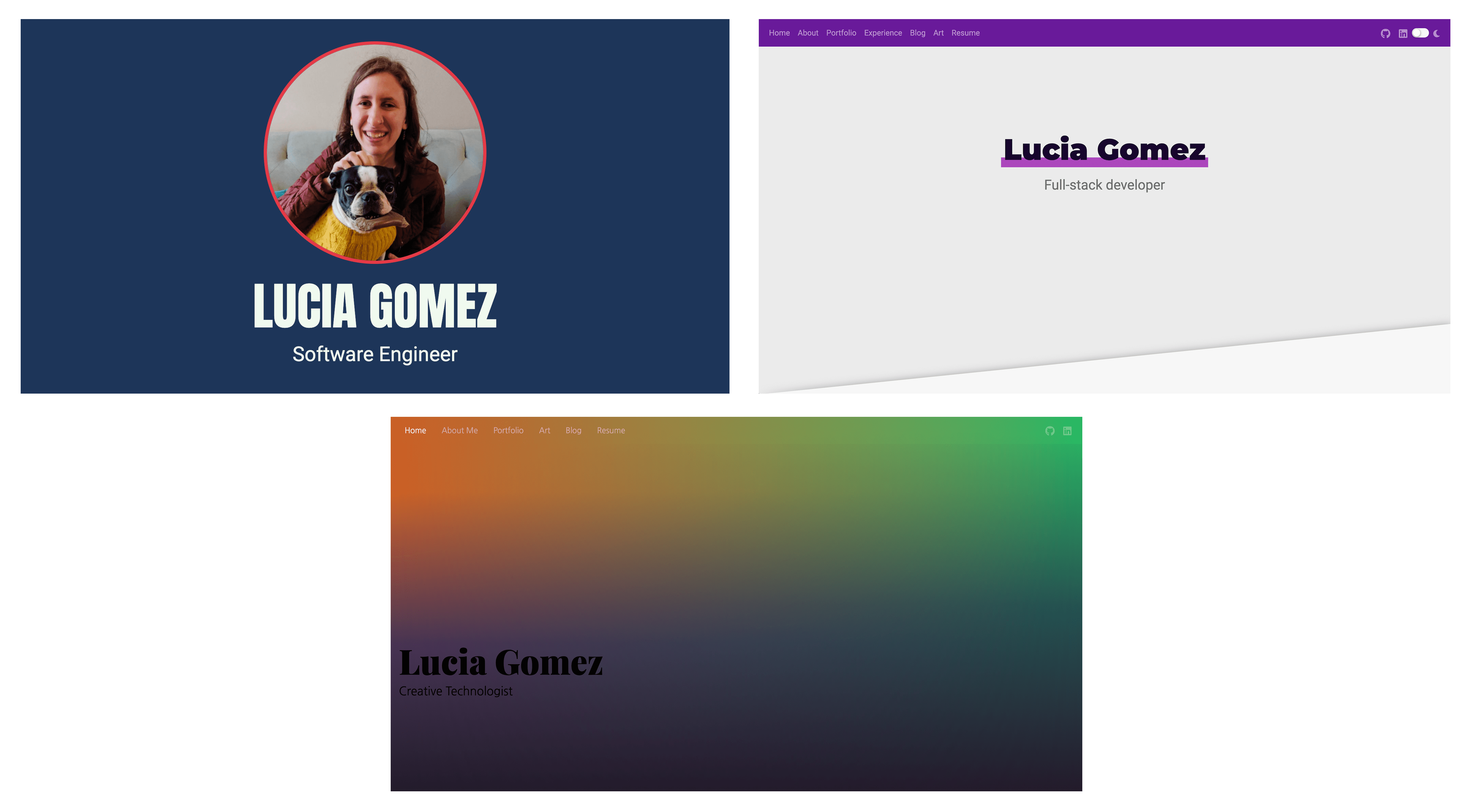 website versions