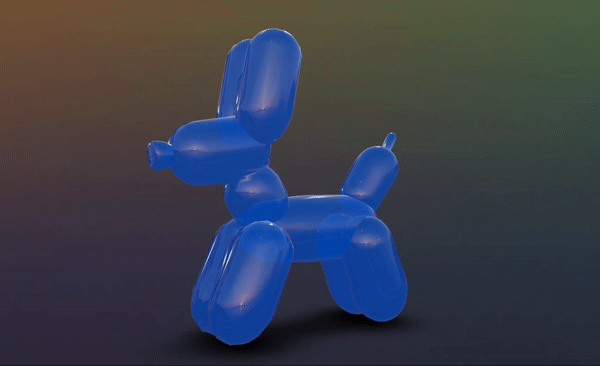 spinning balloon animal model
