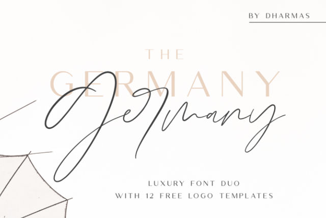 script font