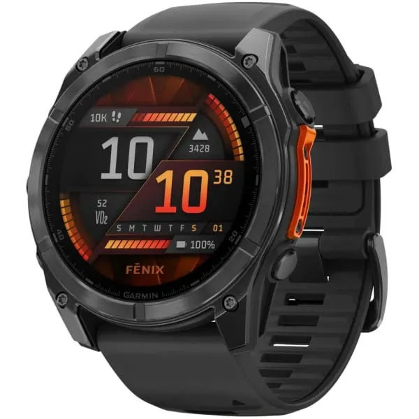 GARMIN Fenix 8 — 51 мм AMOLED Slate Gray / Black