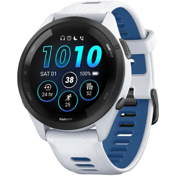 GARMIN Forerunner 265 Whitestone / Tidal Blue
