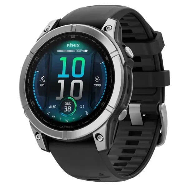 GARMIN Fenix E — 47 мм AMOLED Stainless Steel / Black