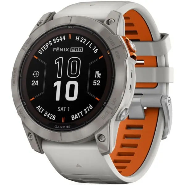 GARMIN Fenix 7X Pro Sapphire Solar Titanium Fog Gray