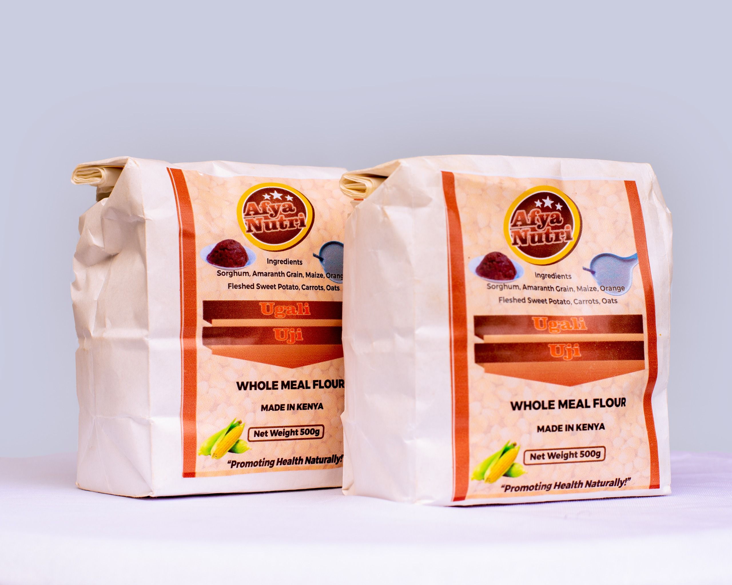 Ustawi Whole Meal Flour - Nutritious blend of Sorghum, Pumpkin & Amaranth