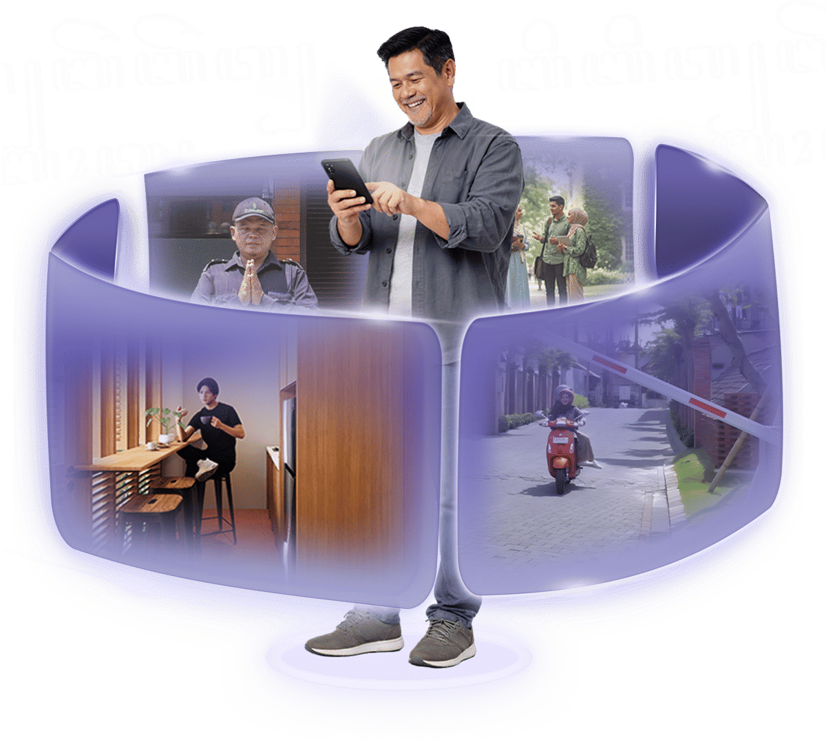 Aksara Kost hologram properti