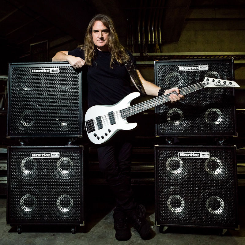 David Ellefson with Hartke by Clay Lancaster