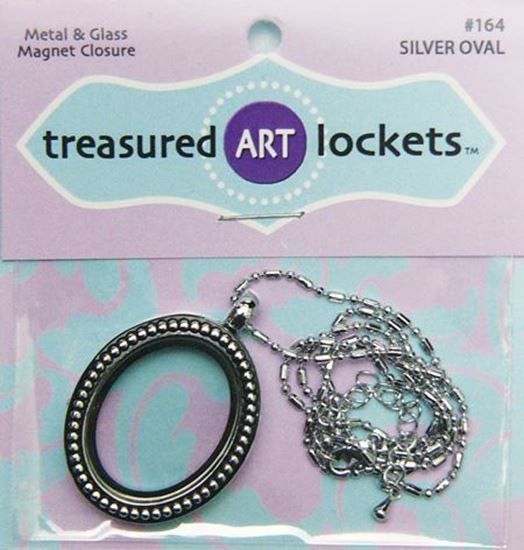 Picture of Silver Oval Locket
