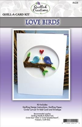 Love Birds Quilling Card Kit