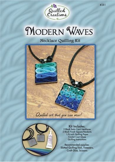 Modern Waves Necklace Quilling Kit