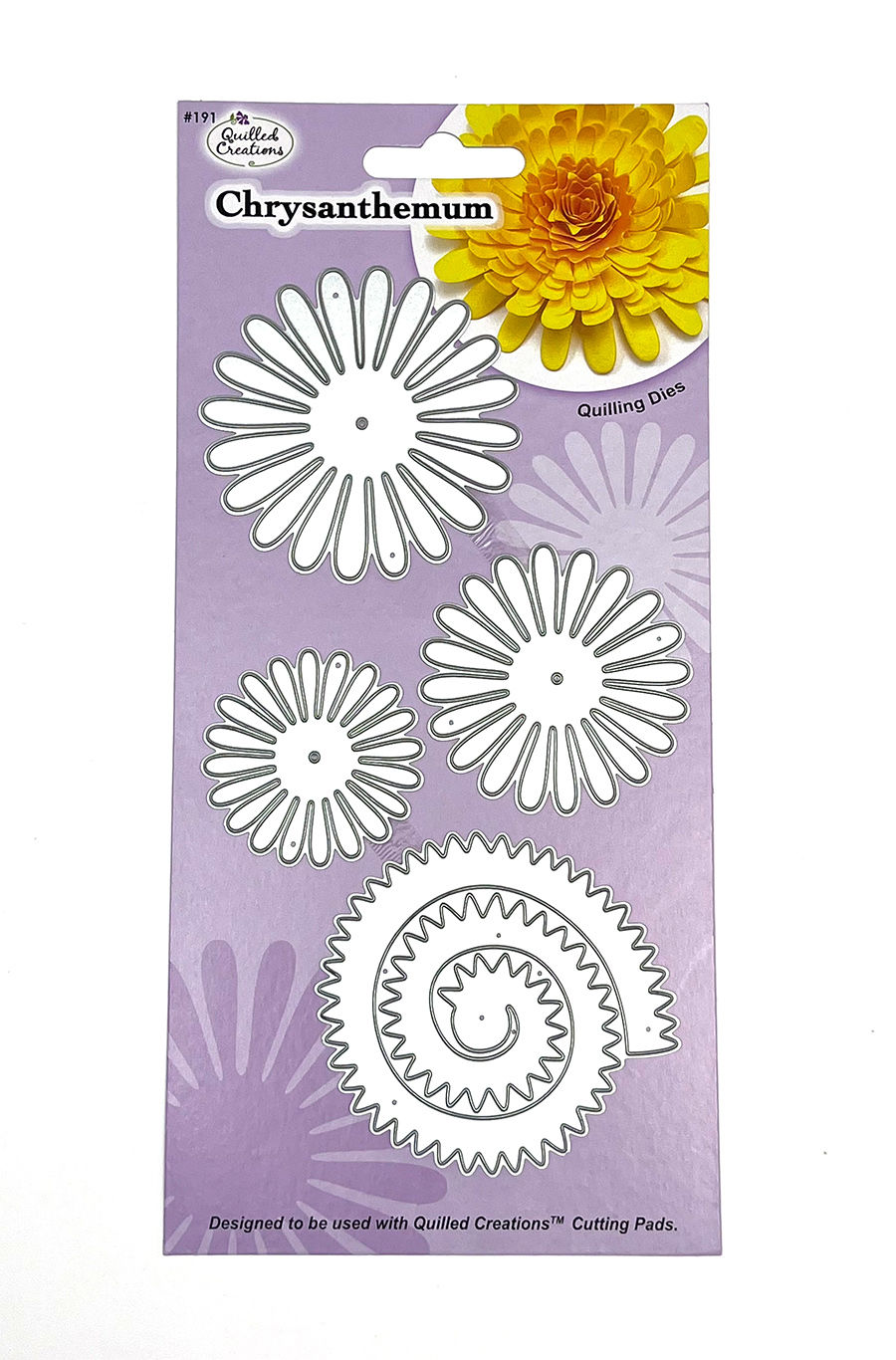 Chrysanthemum Quilling Dies