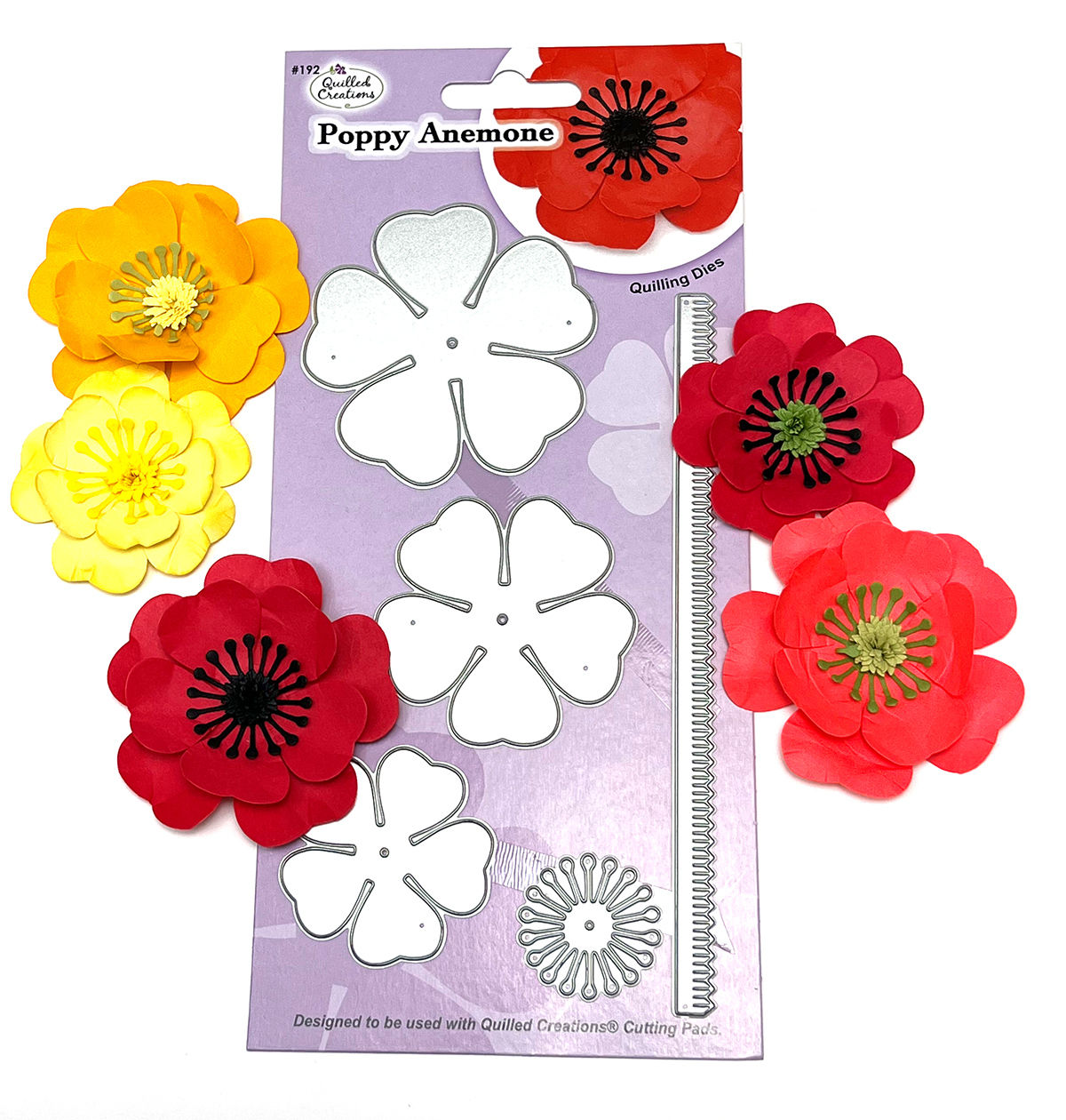 Poppy Anemone Quilling Dies