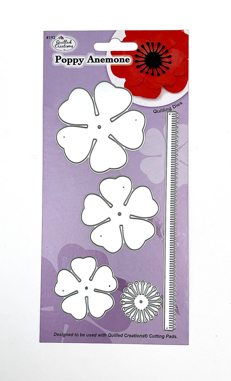 Poppy Anemone Quilling Dies