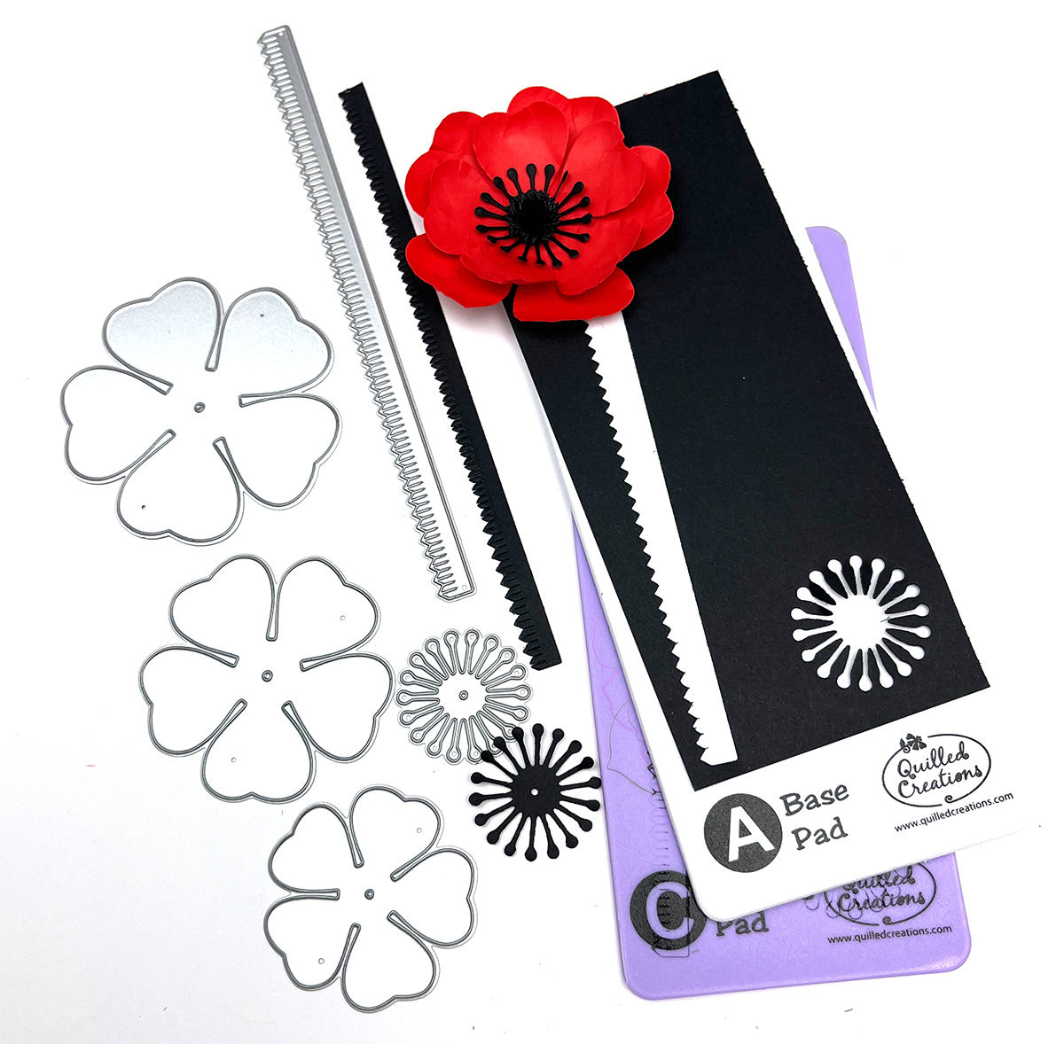 Poppy Anemone Quilling Dies