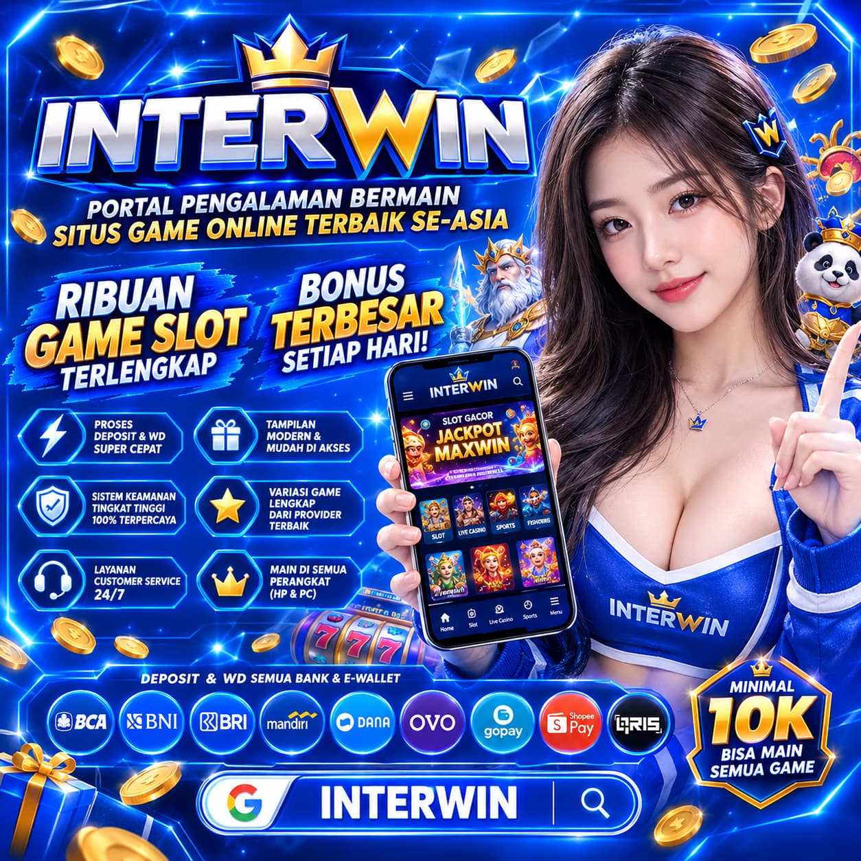 INTERWIN - Portal Pengalaman Bermain Situs Game Online Terbaik Se-Asia