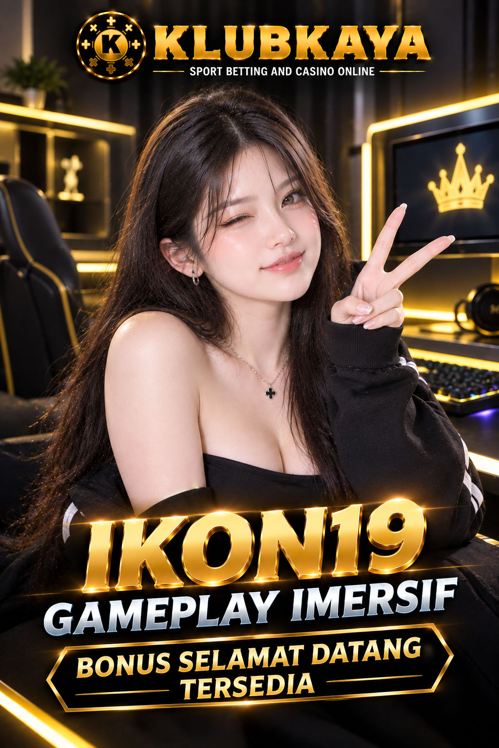 IKON19 吉 Gameplay Imersif Bonus Selamat Datang Tersedia