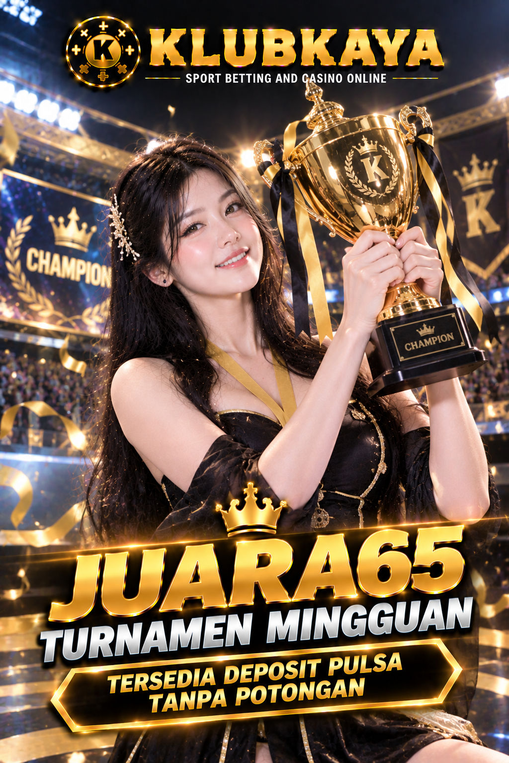 JUARA65 现 Turnamen Mingguan Tersedia Deposit Pulsa Tanpa Potongan