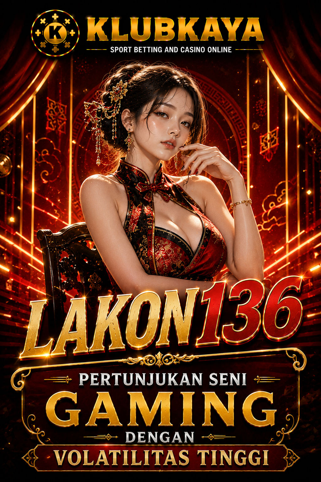 LAKON136 | Pertunjukan Seni Gaming Dengan Volatilitas Tinggi