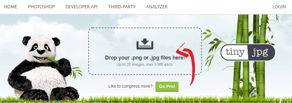 tiny png- reduce image size online