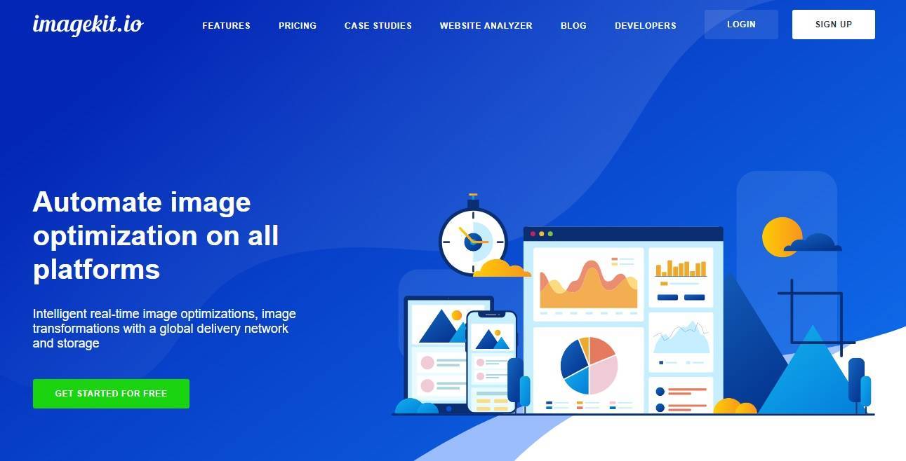 imagekit.io- wordpress image optimization plugin