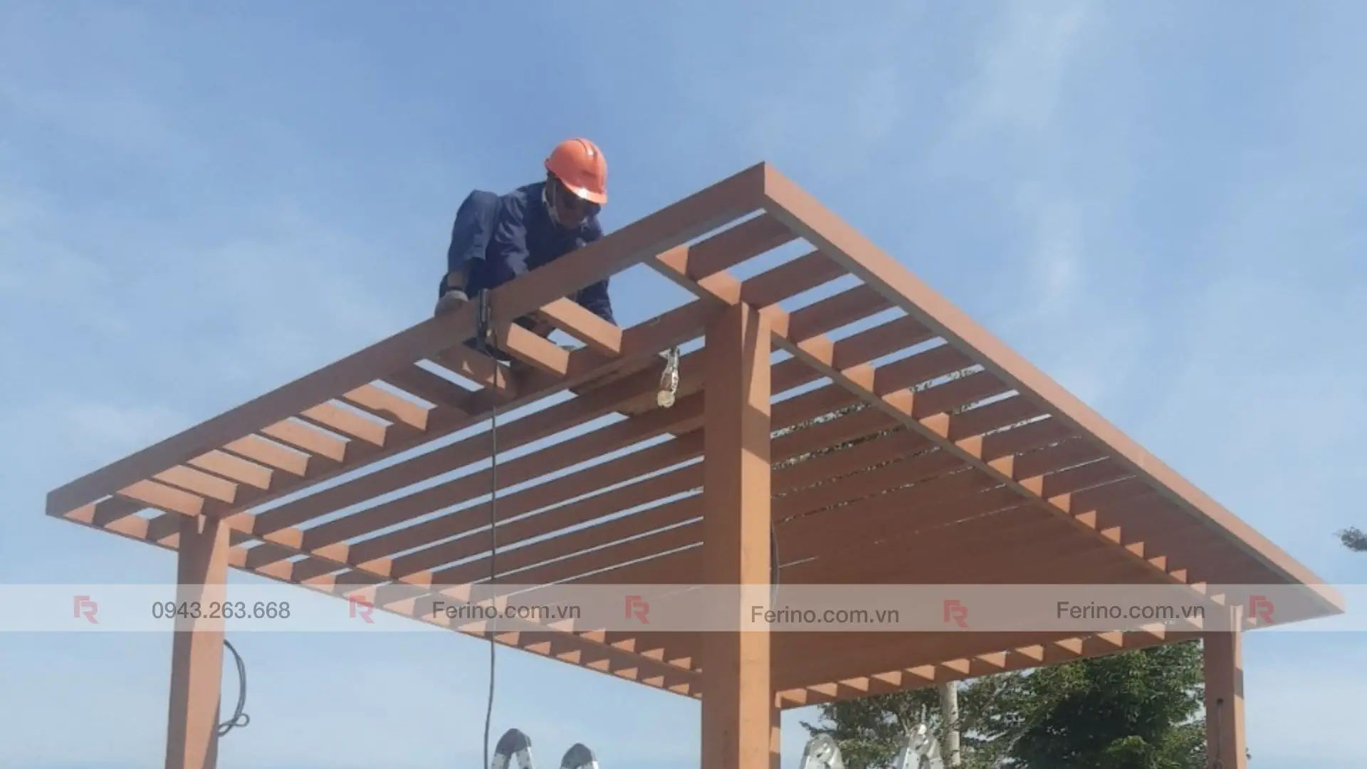 Giàn hoa Pergola: Cách thi công, vật liệu  đơn vị thi công uy tín
