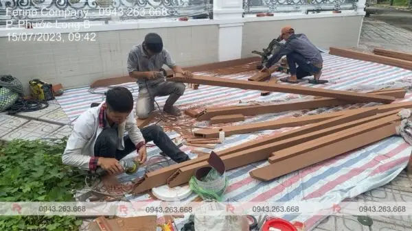 Giàn hoa Pergola: Cách thi công, vật liệu  đơn vị thi công uy tín