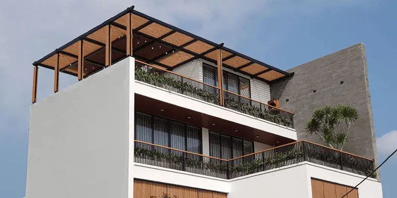 Lam Gỗ Nhựa Che Nắng Hiện Đại Và Ứng Dụng Trong Kiến Trúc