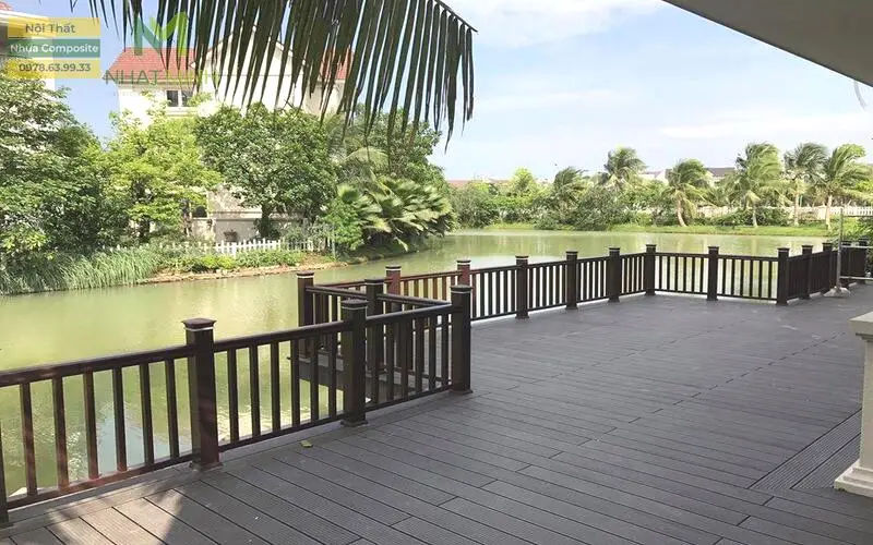 Lan Can Gỗ Nhựa Ngoài Trời: Mẫu Mã Đẹp, Bền Bỉ Giá Tốt