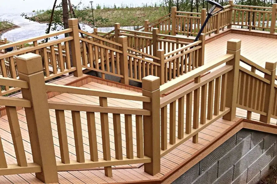 Lan Can Gỗ Nhựa Ngoài Trời: Mẫu Mã Đẹp, Bền Bỉ Giá Tốt