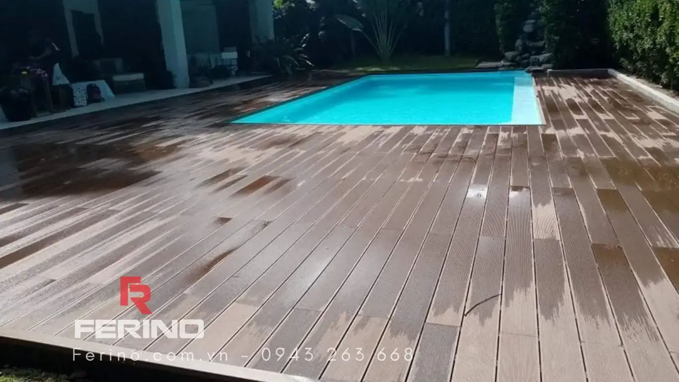 Sàn gỗ nhựa ngoài trời - Xu hướng thiết kế sân vườn, ban công đẹp nhất 2023 Sàn gỗ nhựa ngoài trời - Xu hướng thiết kế sân vườn, ban công đẹp nhất 2023