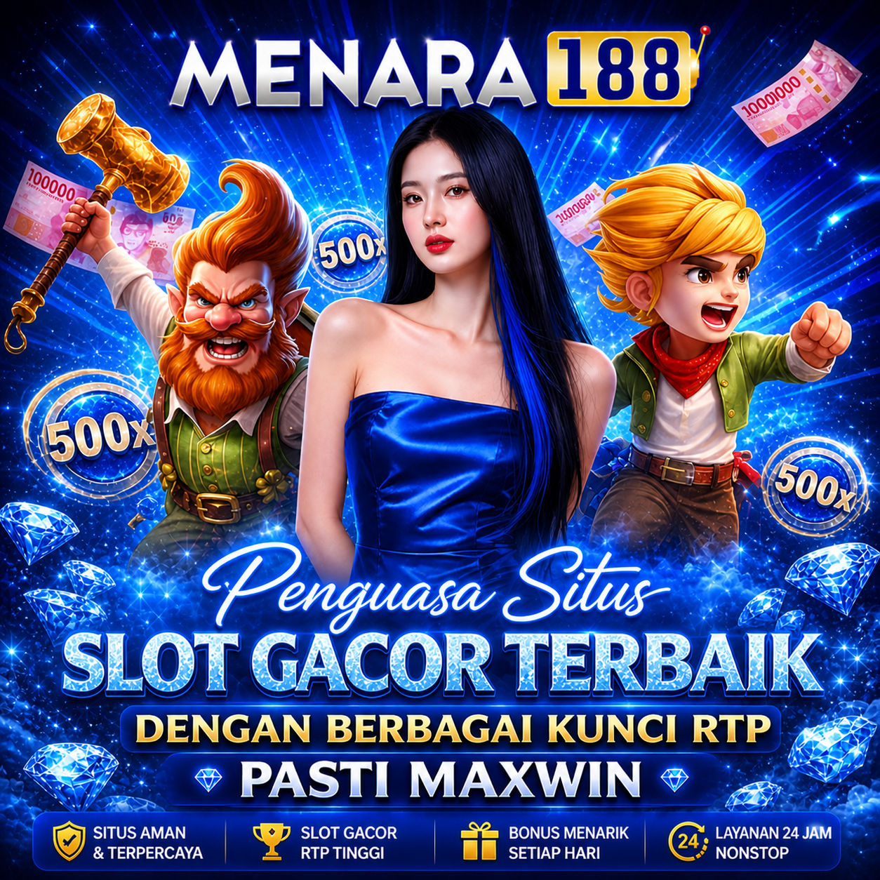 MENARA188 : Lapak Bermain Situs Game Slot Gacor Dengan Antusias Terkini