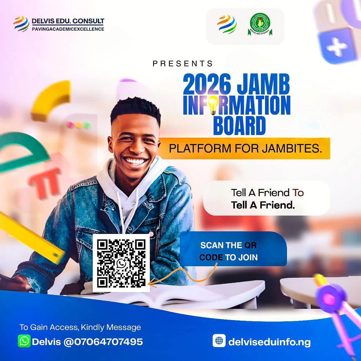 2026 JAMB Information Board Ad