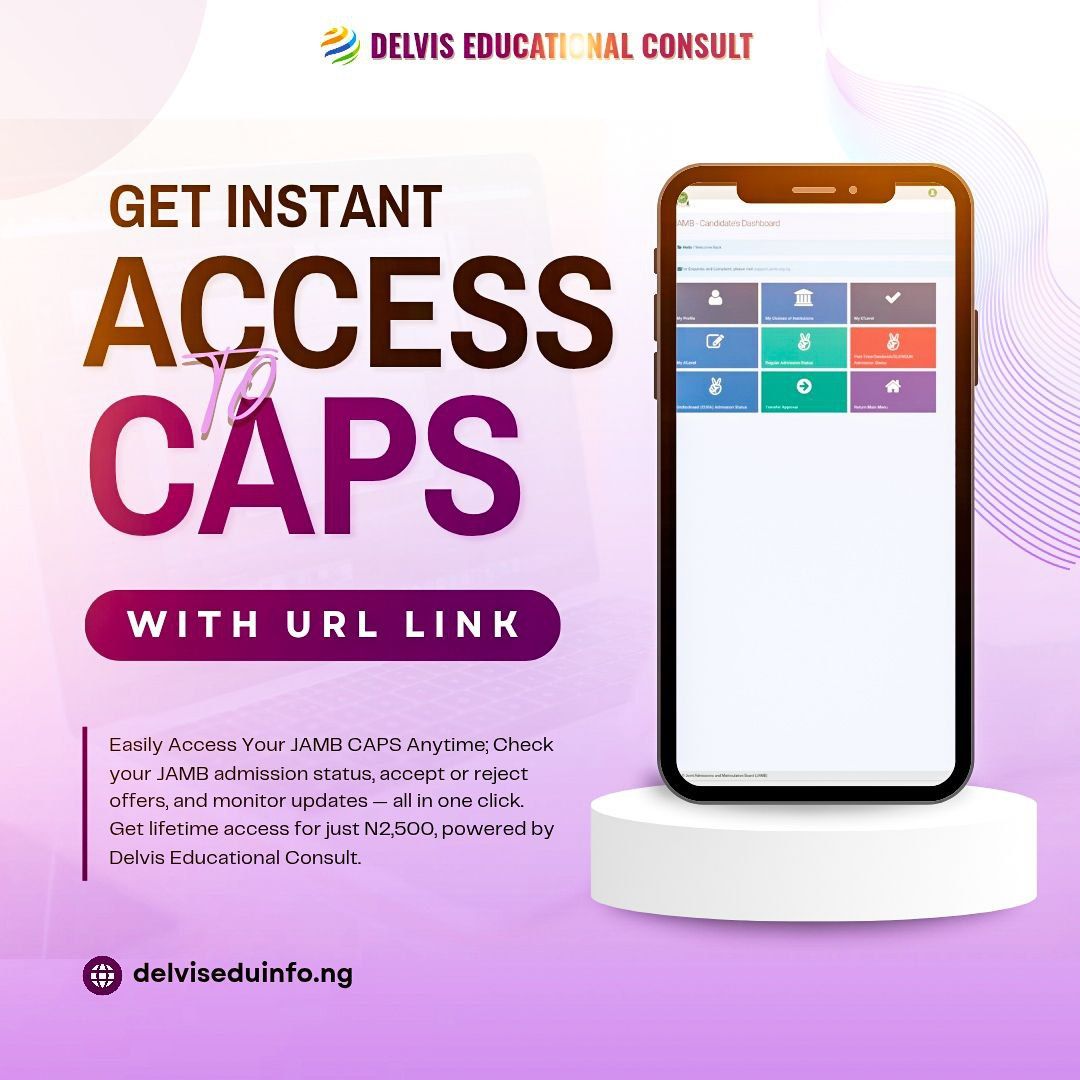 JAMB CAPS Ad