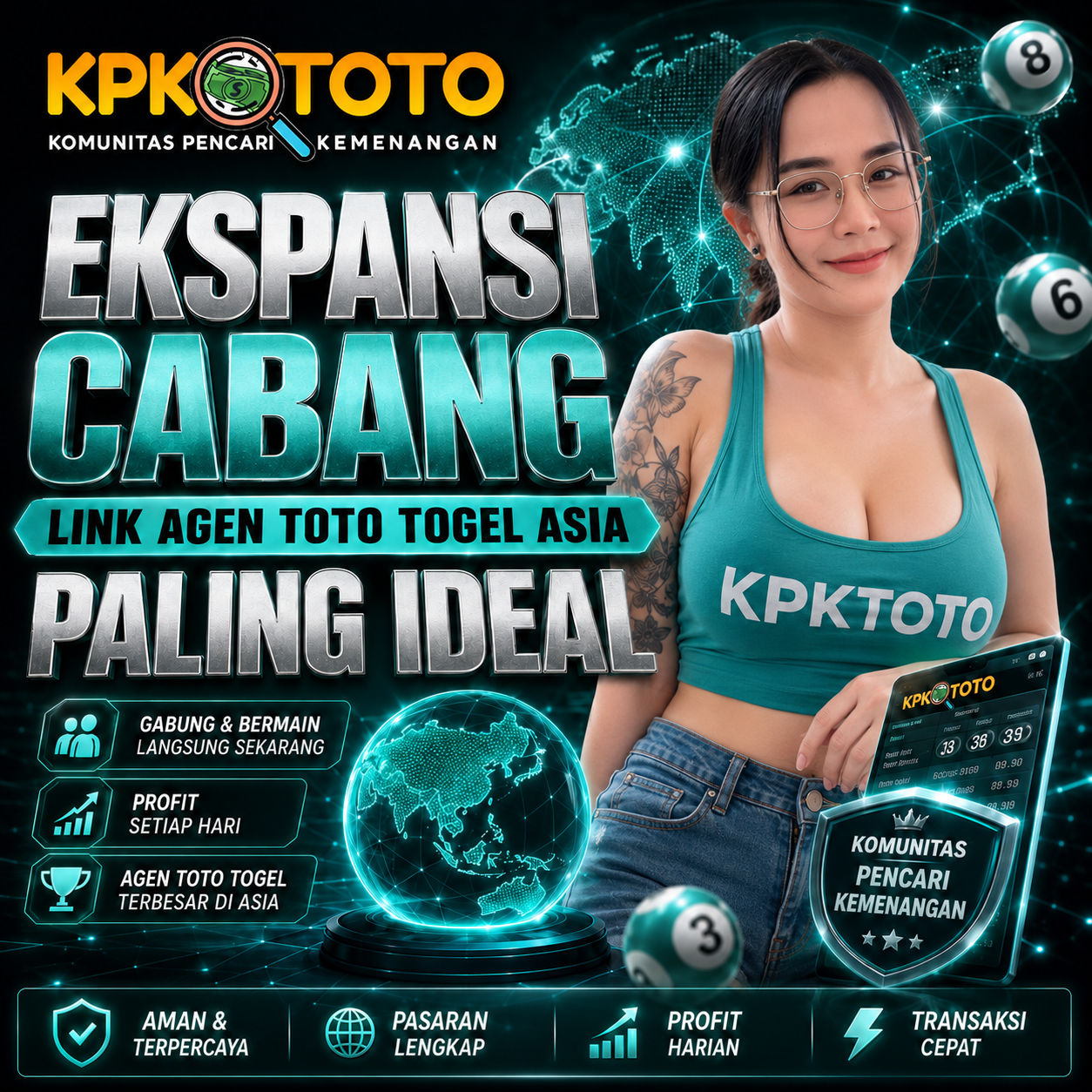KPKTOTO ⚽︎ Ekspansi Cabang Link Agen Toto Togel Asia Paling Ideal by Hey siriusly