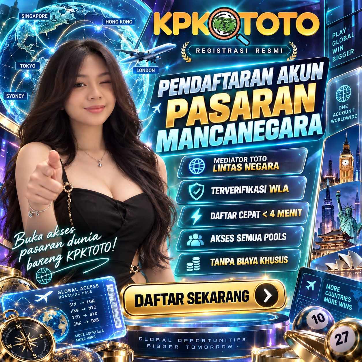 Kpktoto 𖨃 Pendaftaran Akun Bandar Togel Mediator Pasaran Mancanegara