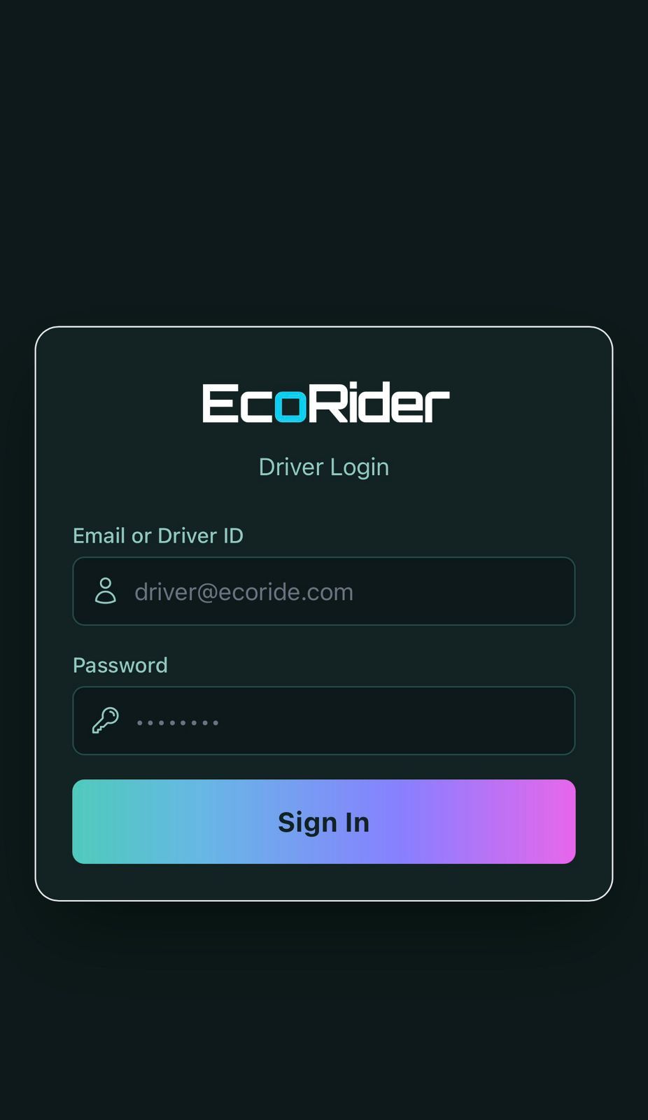 Driver App