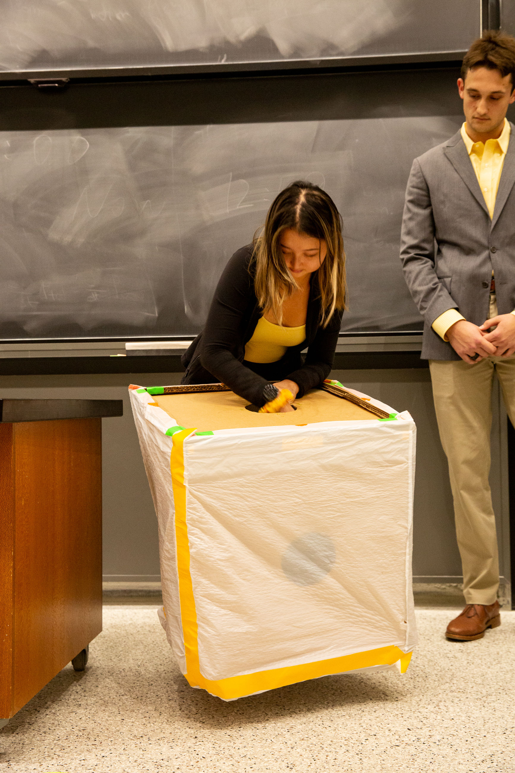 A collapsible waterproof storage device to protect precious belongings from water damage.