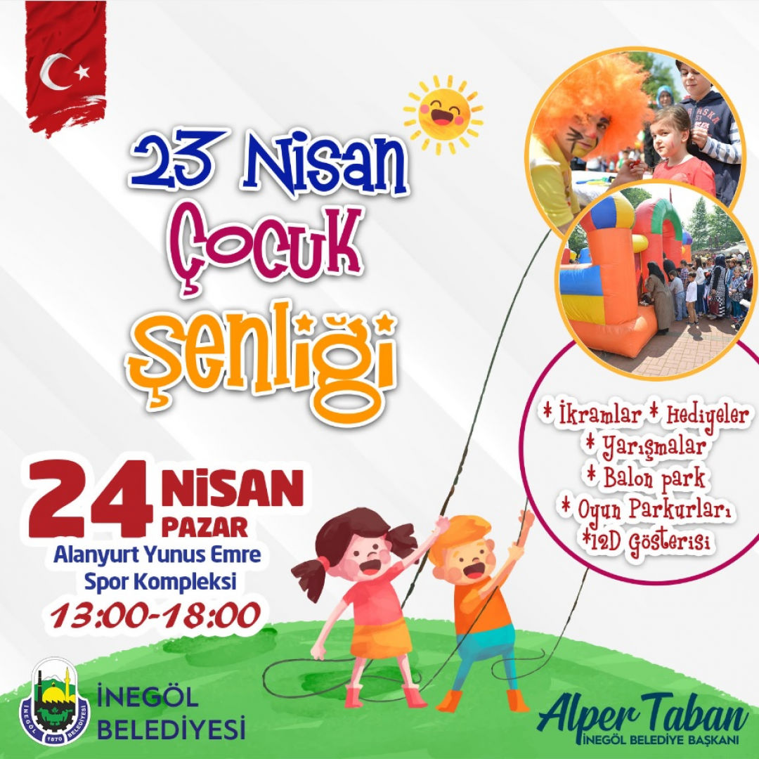23 NİSAN ÇOCUK ŞENLİĞİ